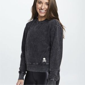 SoulCycle crop sweatshirt